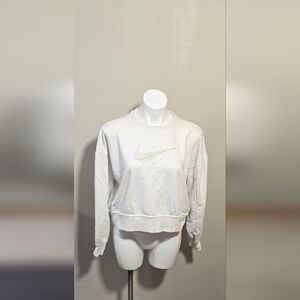 Super Cute Nike Logo Crew Neck Sweater Women's Size Medium